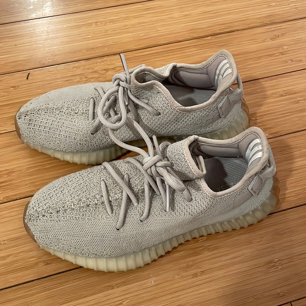 Adidas Yeezy Boost 350 V2 Sesame Sneakers Size 7 1/2